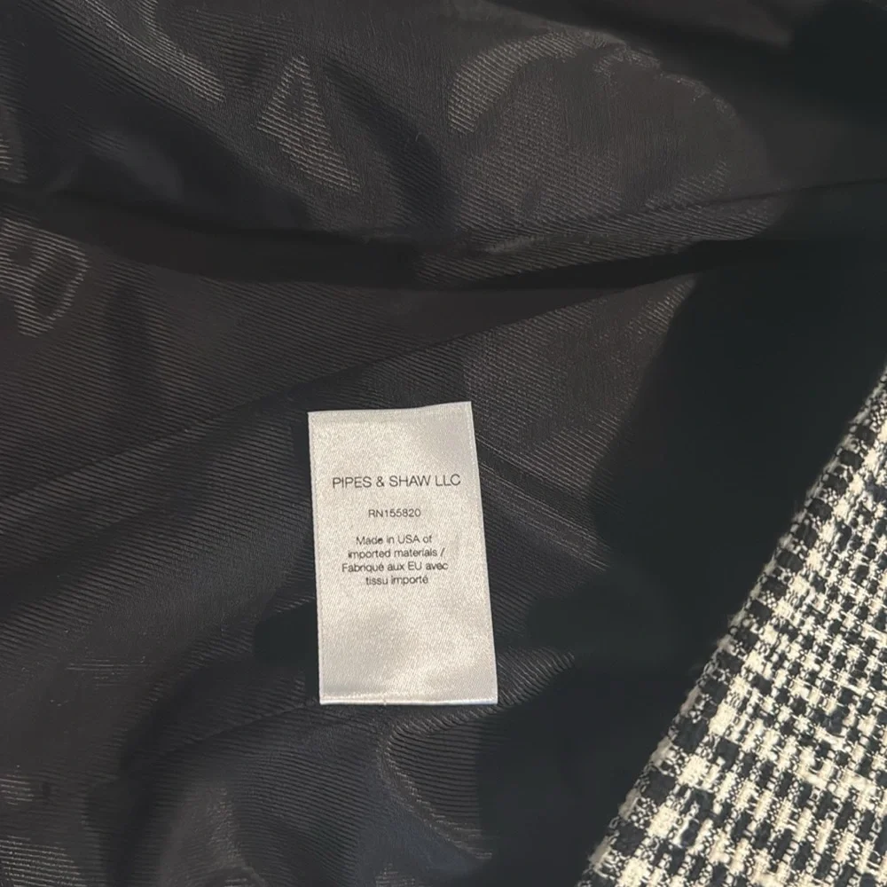 Veronica Beard black & white jacket/ blazer. Gorgeous. Worn 2x. - Picture 12 of 12